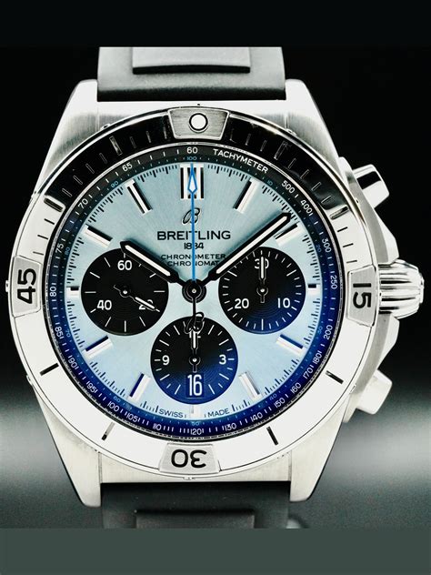 platinum breitling|breitling chronomat 42mm.